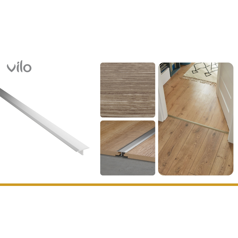T-BAR 18 ALUMINIO 186CM ROBLE ARCILLA