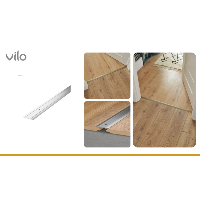 Bodenfugenprofil L30 WHITE 30/ 93CM
