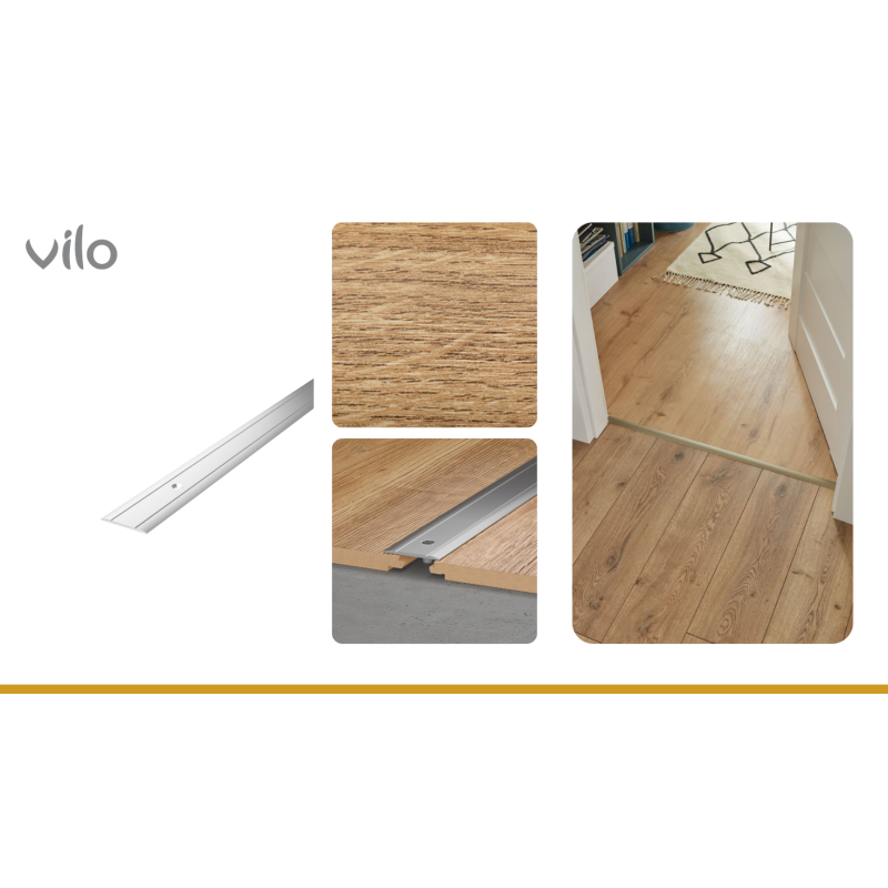 Bodenfugenprofil L30 WHITE 30/ 93CM