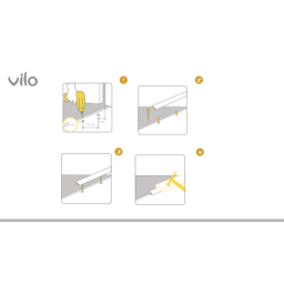 Põrandaliigendiprofiil L30 BLACK 30/186CM