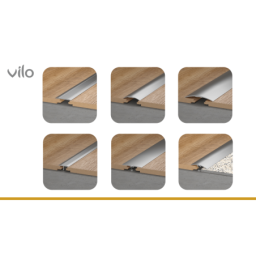 Profilé de joint de dilatation de sol L30 BLACK 30/186CM