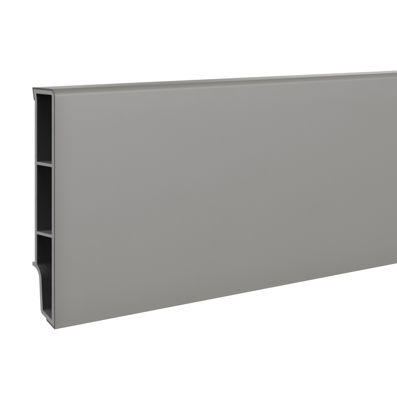Grīdas apmales dēlis SEMPLA 80 DARK GREY 703 2,4M