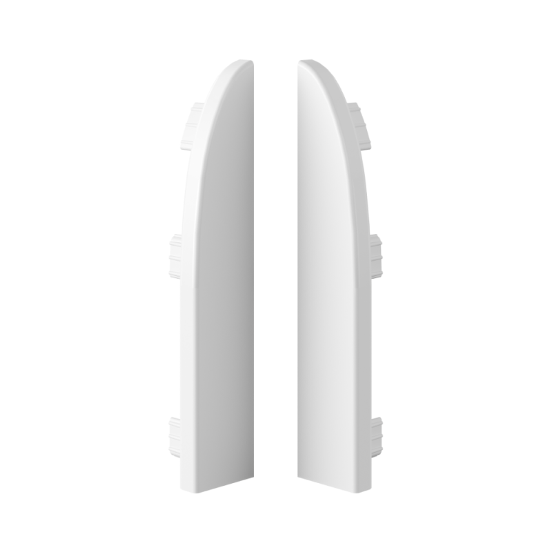 Zaślepka do listwy przypodłogowej SEMPLA 80 708 BIAŁY
