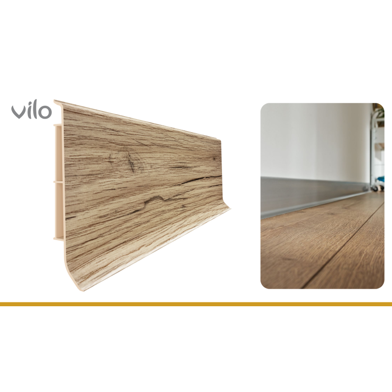 LINELA sokkel 402 WELLINGTON OAK 2M