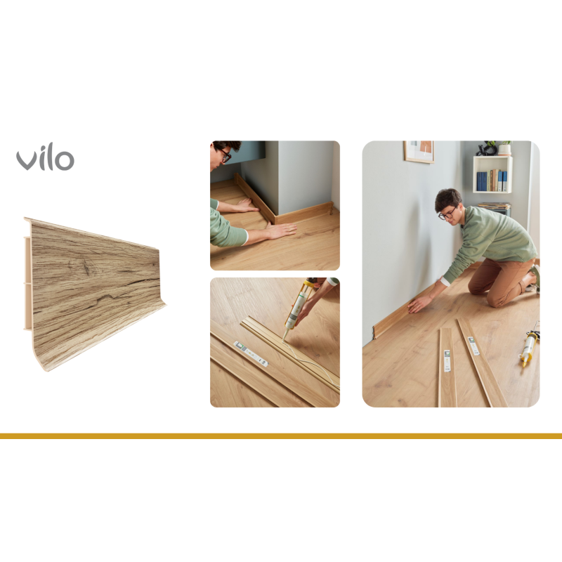 LINELA sokkel 402 WELLINGTON OAK 2M