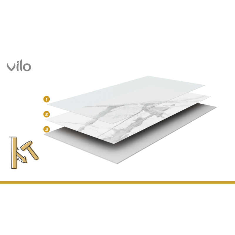 Panele ścienne SPC 120x60 CALACATTA WHITE (4szt.)