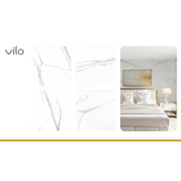Panele ścienne SPC 120x60 CALACATTA WHITE (4szt.)