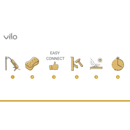 Sienų plokštės SPC 120x60 CALACATTA BLACK (4 vnt.)