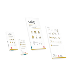 Sienų plokštės SPC 120x60 ASH GREY (4 vnt.)