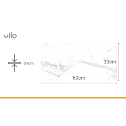 SPC Wandpaneele 30x60 CALACATTA SNOW Bundle (13Stk)