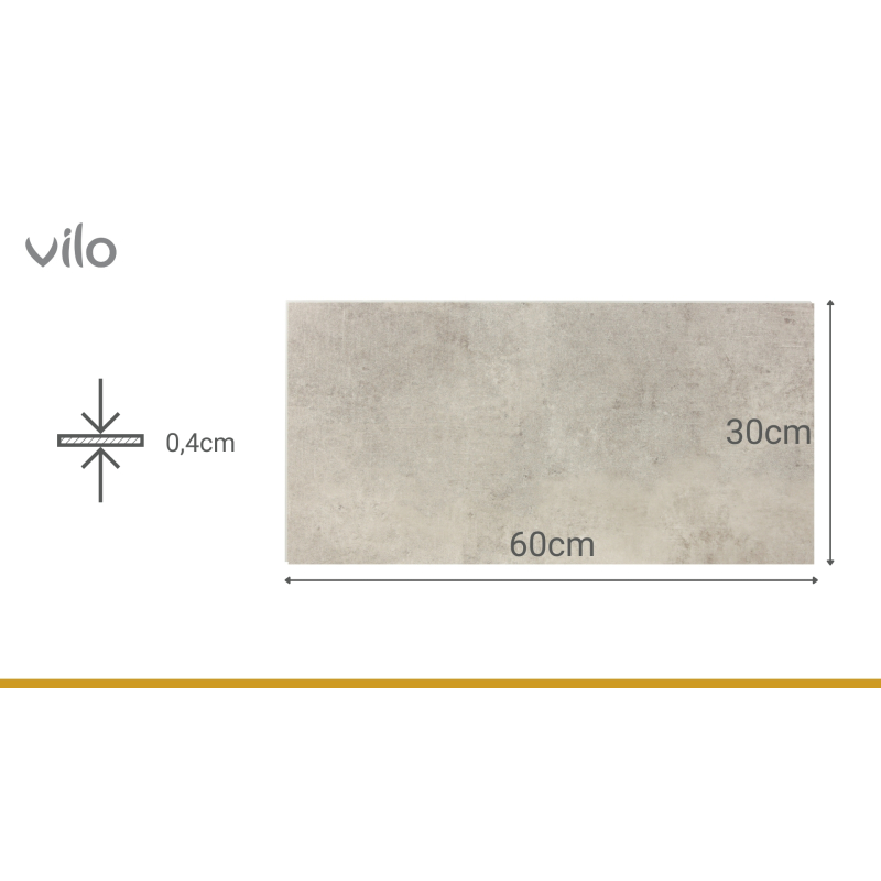 Wandpaneele SPC 30x60 CONCR. BEIGE Bundle (13Stk)