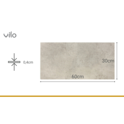 SPC 30x60 CONCRETE BEIGE paneles de pared (13pzas)