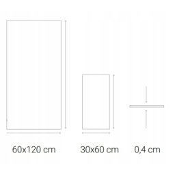 SPC 30x60 CONCRETE BEIGE paneles de pared (13pzas)