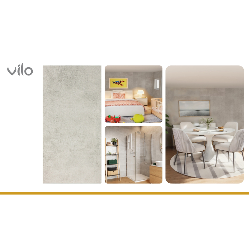 SPC 30x60 CONCRETE DUST paneles de pared (13pzas)