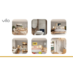 Stěnové panely SPC 120x60 CONCRETE DUST (4 ks)