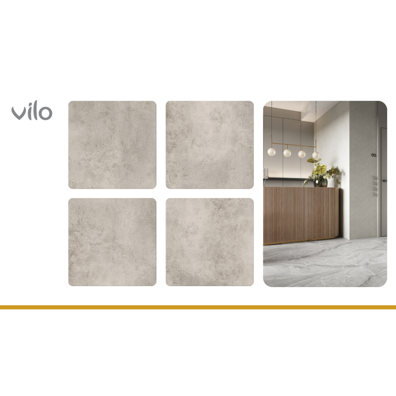SPC 60x60 CONCRETE BEIGE Bodenbelag (1,44m2 Packung - 4 Stk)