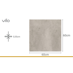 SPC 60x60 CONCRETE BEIGE Bodenbelag (1,44m2 Packung - 4 Stk)