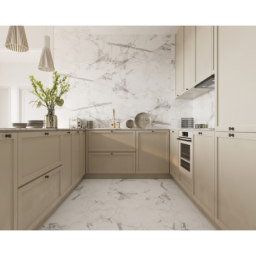 SPC 60x60 CALACATTA BLANCO suelo (1.44m2 paquete - 4pzas)