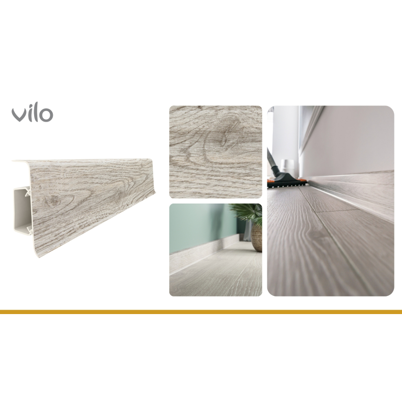 Grīdlīstes ESQUERO DUO 653 2,5M