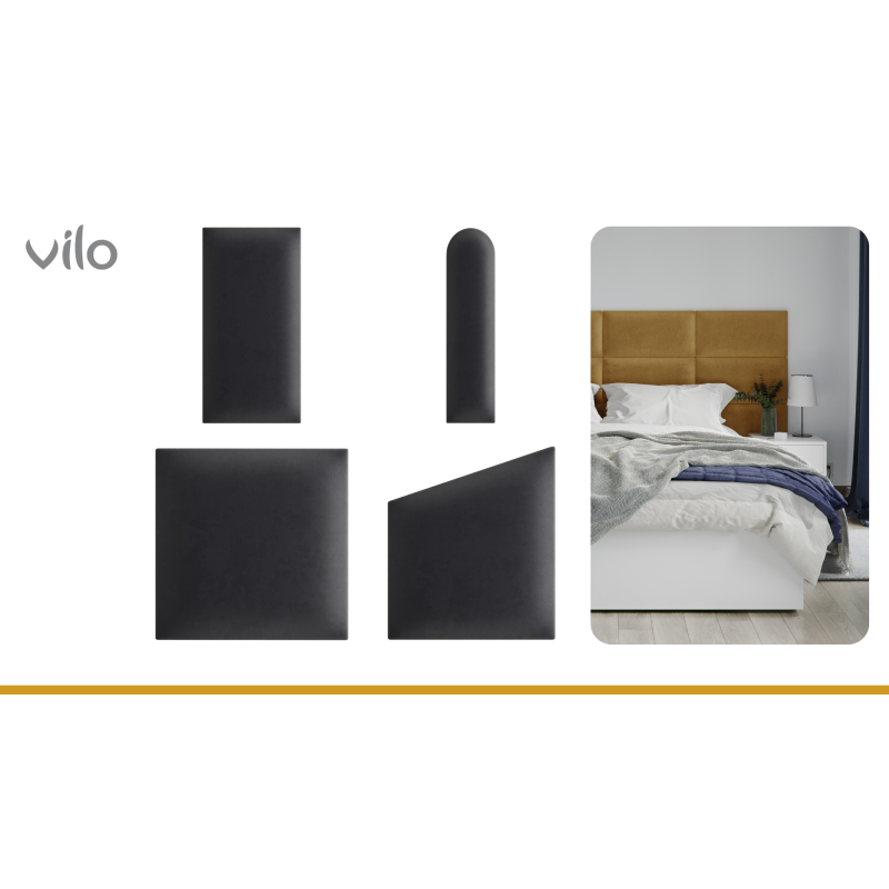 Upholstered panels 30X60 GRAPHITE