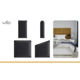 Polsterdatud paneelid 30X60 GRAPHITE