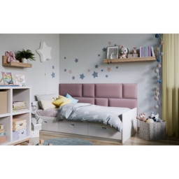 Paneles tapizados 15X60 ROSA PUDRAL