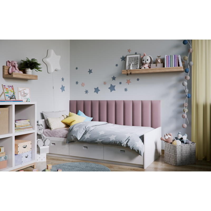 Polsterduspaneelid 15X60 pulber roosa