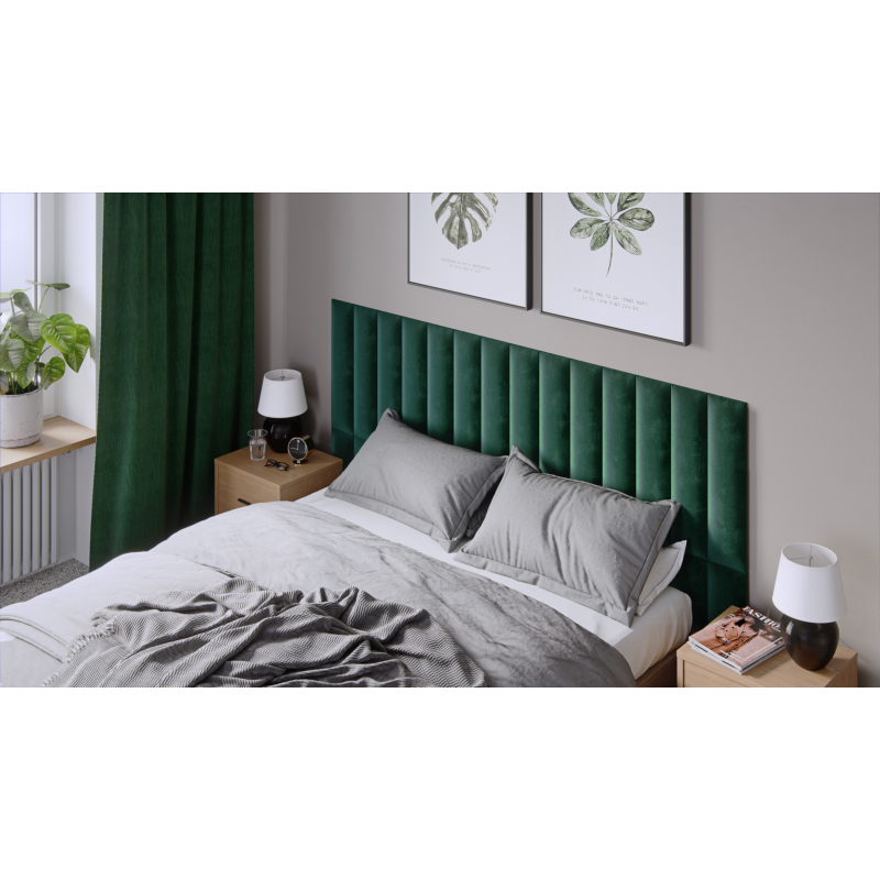 Gepolsterte Paneele 15X60 BUT. GRÜN