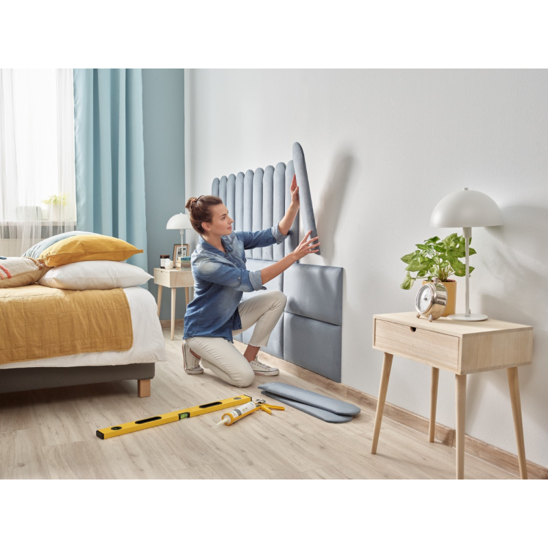 Minkštos plokštės 15X60 OVAL GRAY