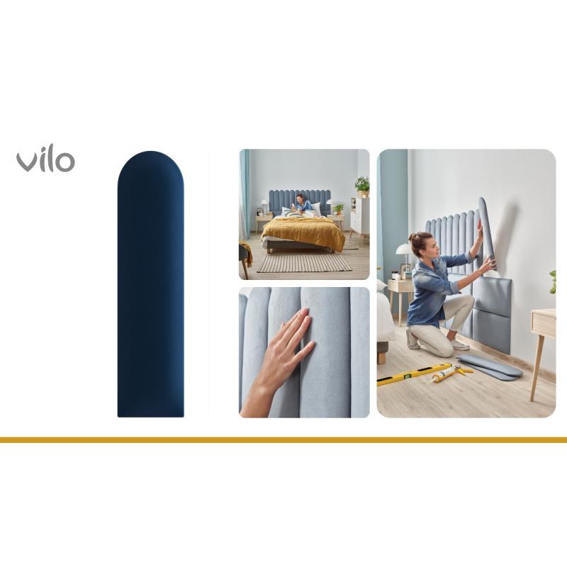 Gepolsterte Platten 15X60 OVAL GRANITE