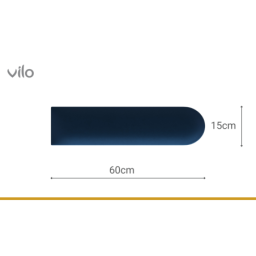 Gepolsterte Platten 15X60 OVAL GRANITE