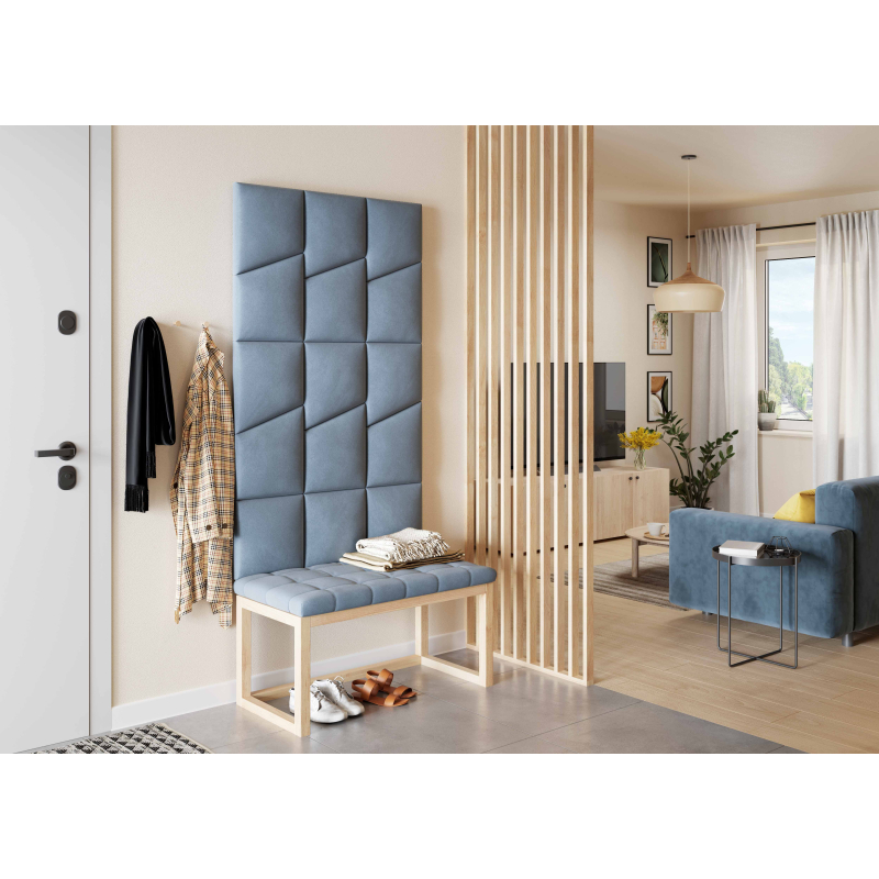 Polsterdatud paneelid 30X35 GEO GREY