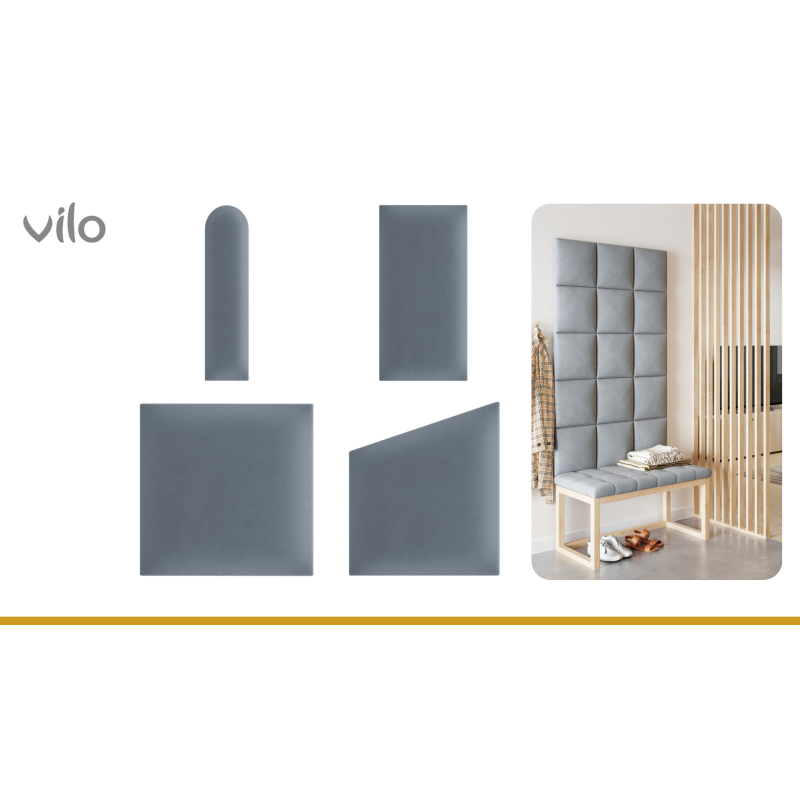 Upholstered panels 30X30 MARINE