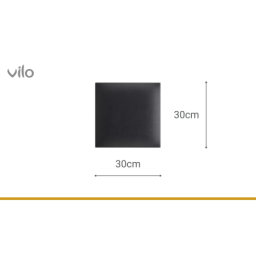 Panele tapicerowane 30X30 GRAFITOWY