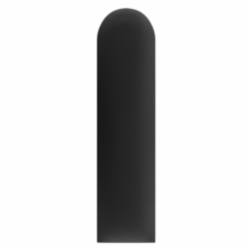 Mīkstie paneļi 15X60 OVAL BLACK