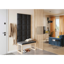 Čalouněné panely 30X30 BLACK