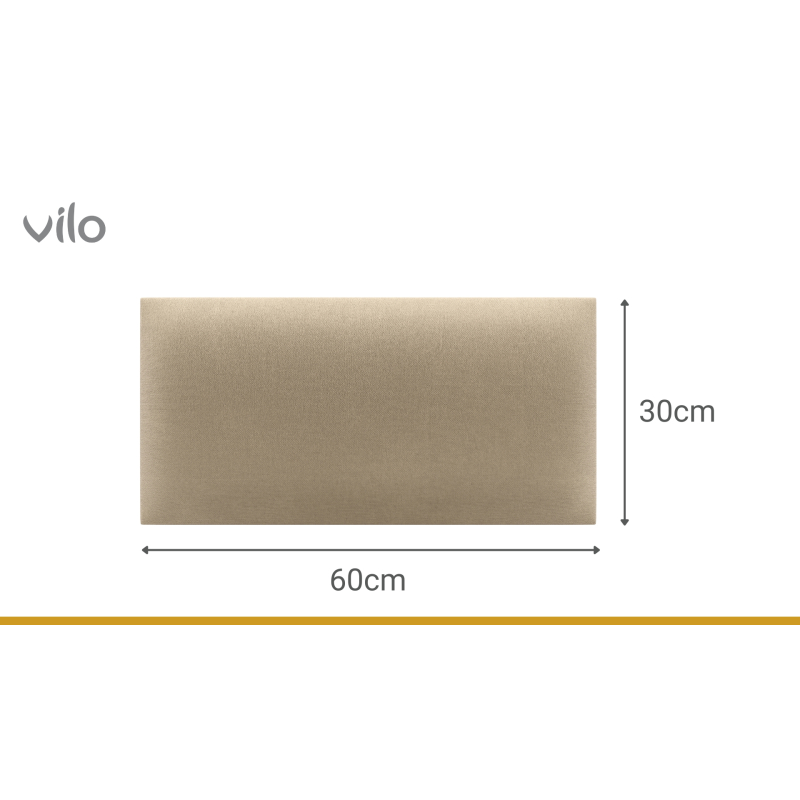 Gepolsterte Platten 30X60 BEige
