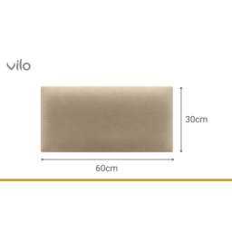 Gepolsterte Platten 30X60 BEige