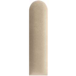 Gepolsterte Platten 15X60 OVAL BEige