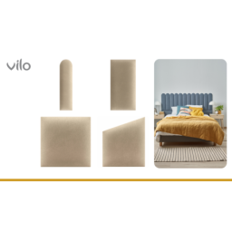 Paneles tapizados 15X60 BEige