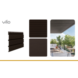 Panneau de sous-face avec perforation SV 07 Brown (10pcs)