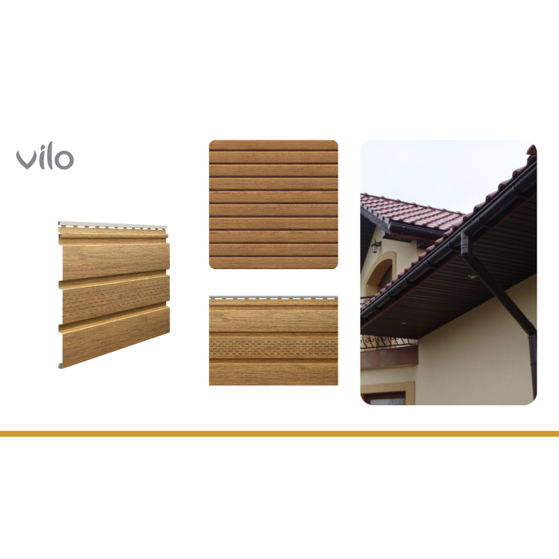 Soffitipaneel perforatsiooniga SV 07 Winchester tamm (10 tk)