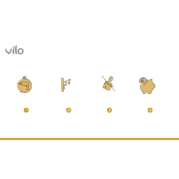 Panneau de sous-face avec perforation SV 07 Winchester oak (10pcs)