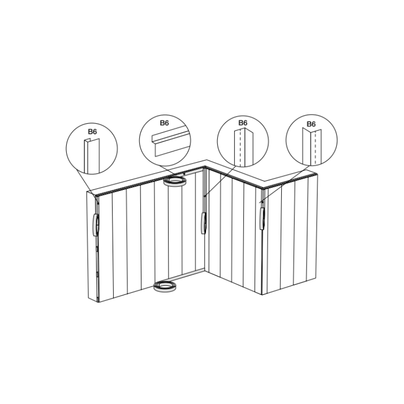 Оздоблення декоративних панелей Motivo L.BOAZ. B606 UNIVERSAL