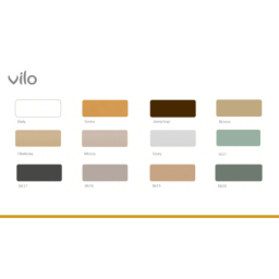 Finishing of the decorative panels Motivo L.BOAZ. B1 ANGLE. EX. MOCCA