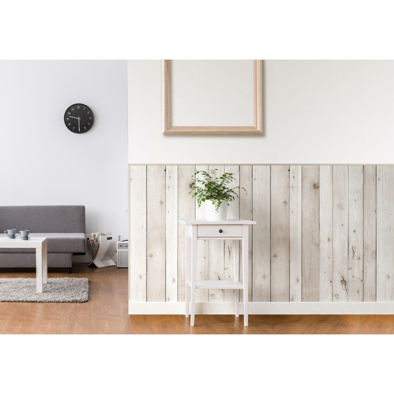 Motivo acabado panel decorativo L.BOAZ. B3 CONECTOR BLANCO