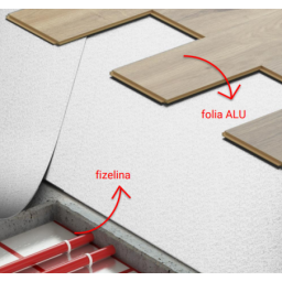 Podložka pod podlahové panely 1,5 mm Alu Multi Force