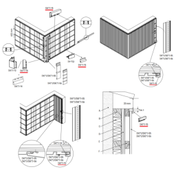 J skirting board SVP-15 Winchester oak 3,05M
