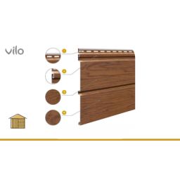 Fassadenverkleidung SVP-05 WINCHESTER OAK 3M 10 SHOPS
