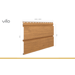 Panel sidingowy płaski SVP 05 Dąb winchester 3M